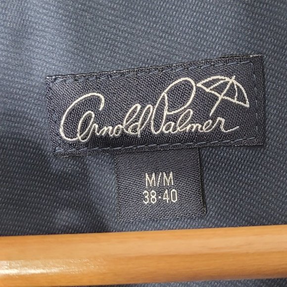 Arnold Palmer Men's Blue Long Sleeve Full Zipper Polyester Active Jackets Sz M - Picture 12 of 16